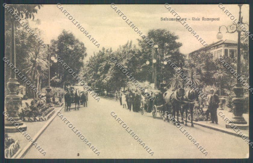 Parma Salsomaggiore Terme Calesse PIEGHE cartolina ZT3627 – fronte