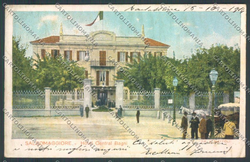 Parma Salsomaggiore Terme cartolina ZT3632 – fronte