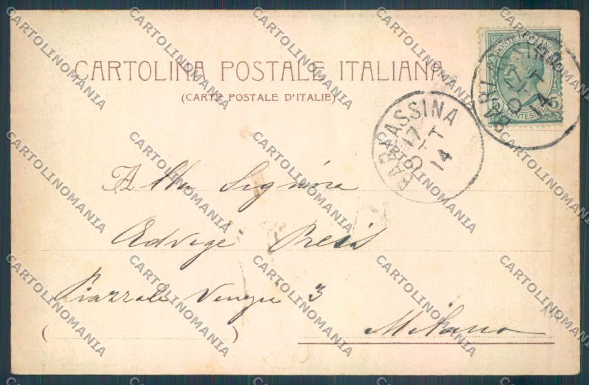 Parma Salsomaggiore Terme cartolina ZT3632 – retro