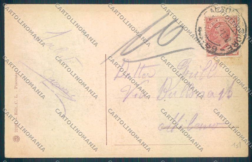 Parma Salsomaggiore Terme cartolina ZT3635 – retro
