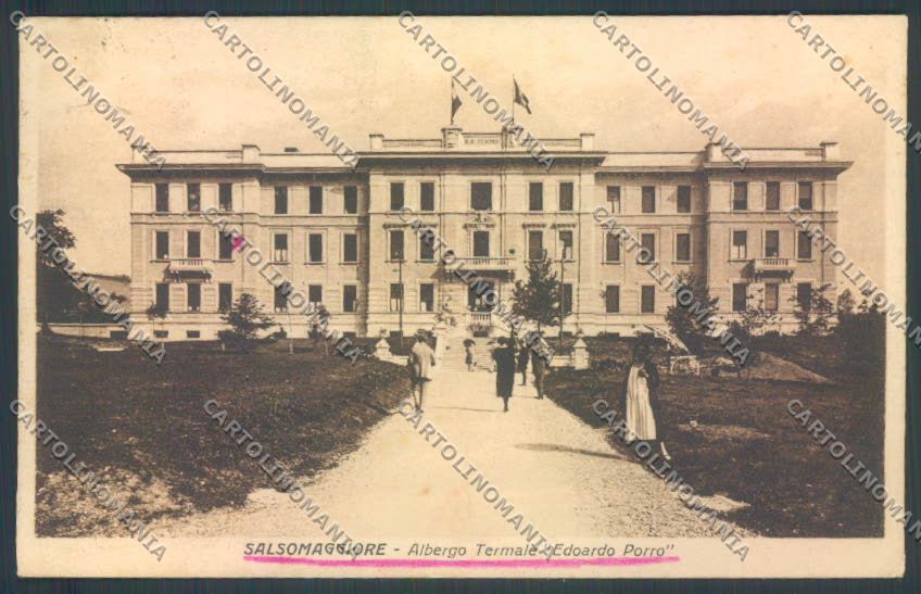Parma Salsomaggiore Terme cartolina ZT3642 – fronte