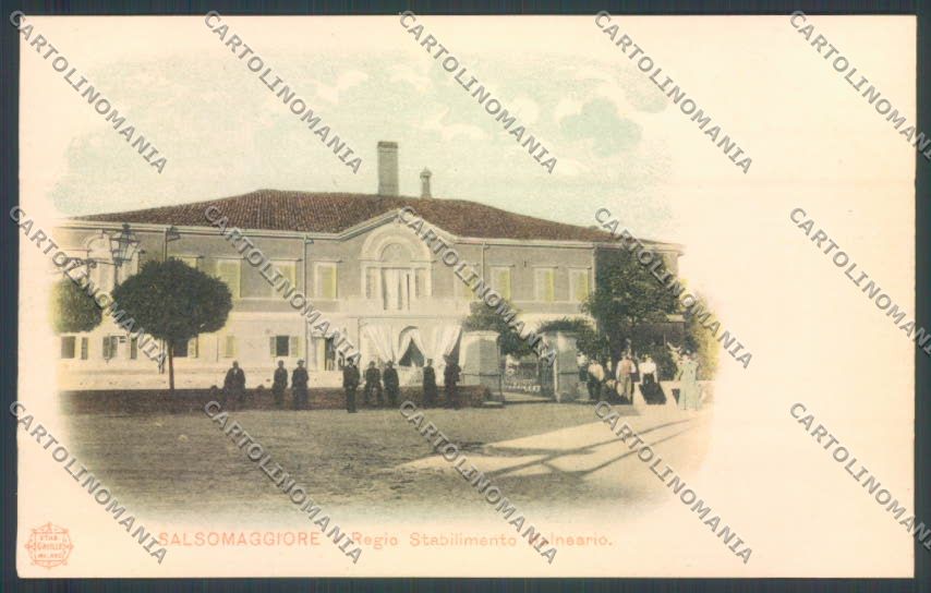 Parma Salsomaggiore Terme cartolina ZT3643 – fronte