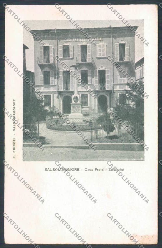 Parma Salsomaggiore Terme cartolina ZT3644 – fronte