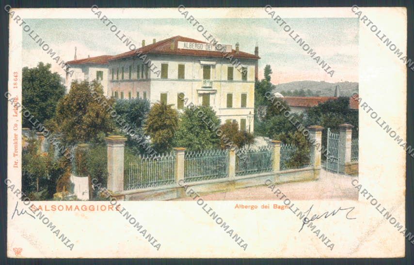 Parma Salsomaggiore Terme cartolina ZT3649 – fronte