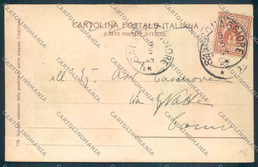 Parma Salsomaggiore Terme cartolina ZT3649 – retro