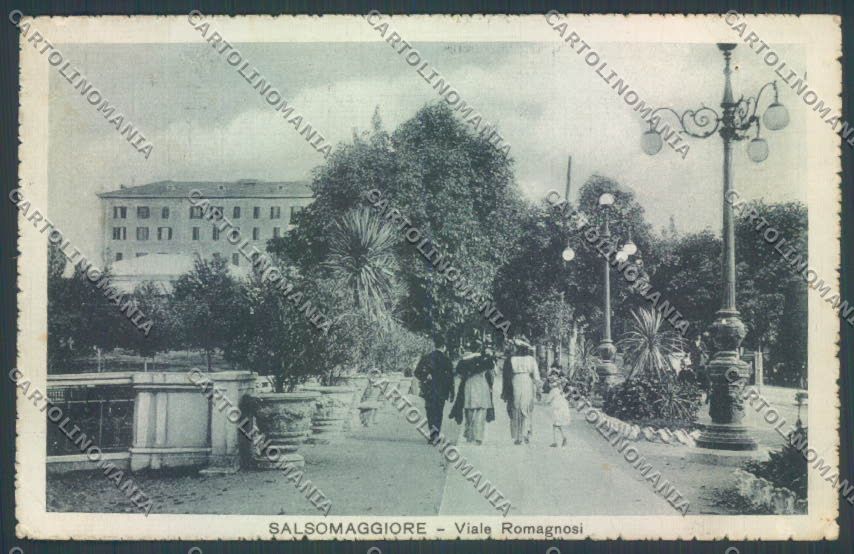 Parma Salsomaggiore Terme FORI PIEGA cartolina ZT3650 – fronte