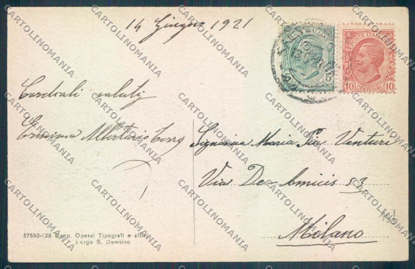Parma Salsomaggiore Terme cartolina ZT3652 – retro
