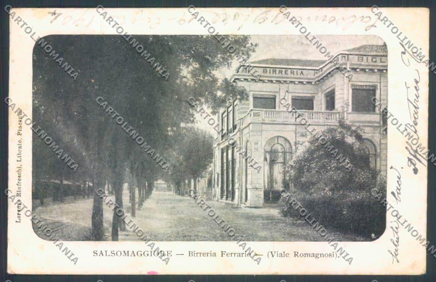 Parma Salsomaggiore Terme cartolina ZT3663 – fronte