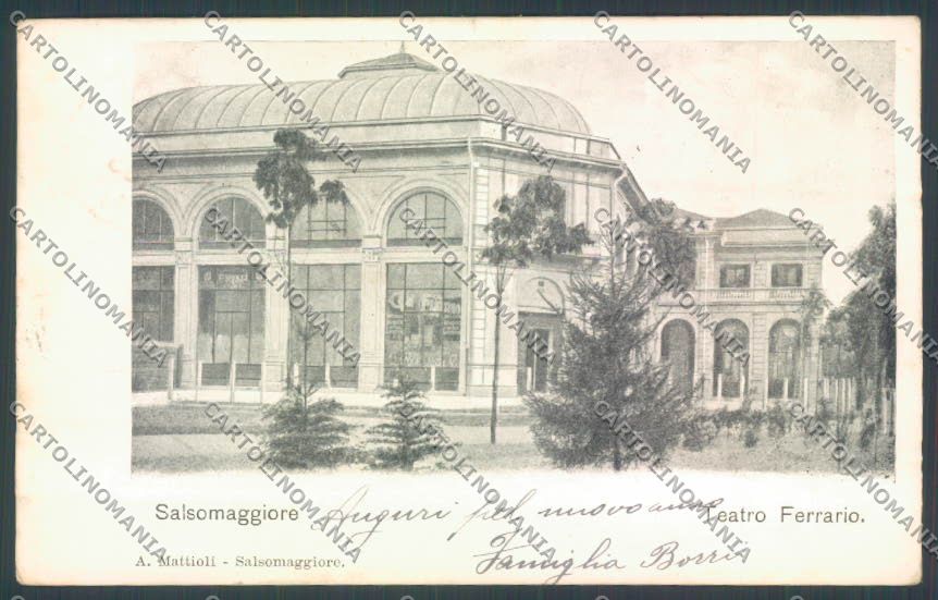 Parma Salsomaggiore Terme cartolina ZT3664 – fronte