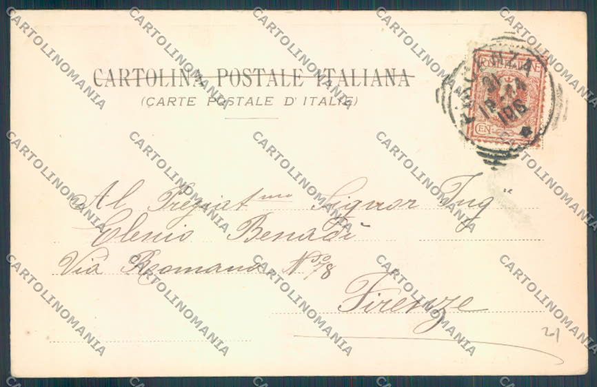 Parma Salsomaggiore Terme cartolina ZT3664 – retro