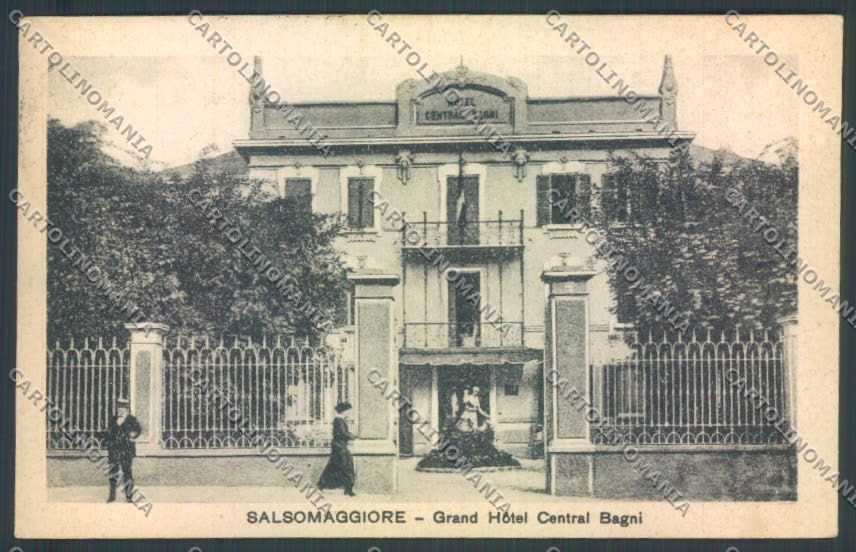 Parma Salsomaggiore Terme cartolina ZT3666 – fronte