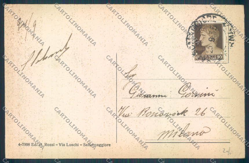 Parma Salsomaggiore Terme cartolina ZT3666 – retro