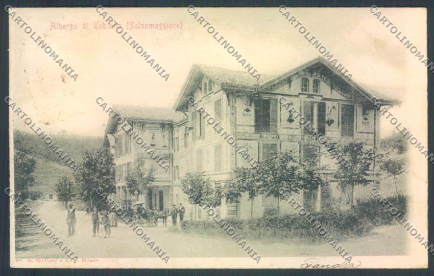 Parma Salsomaggiore Terme cartolina ZT3673 – fronte