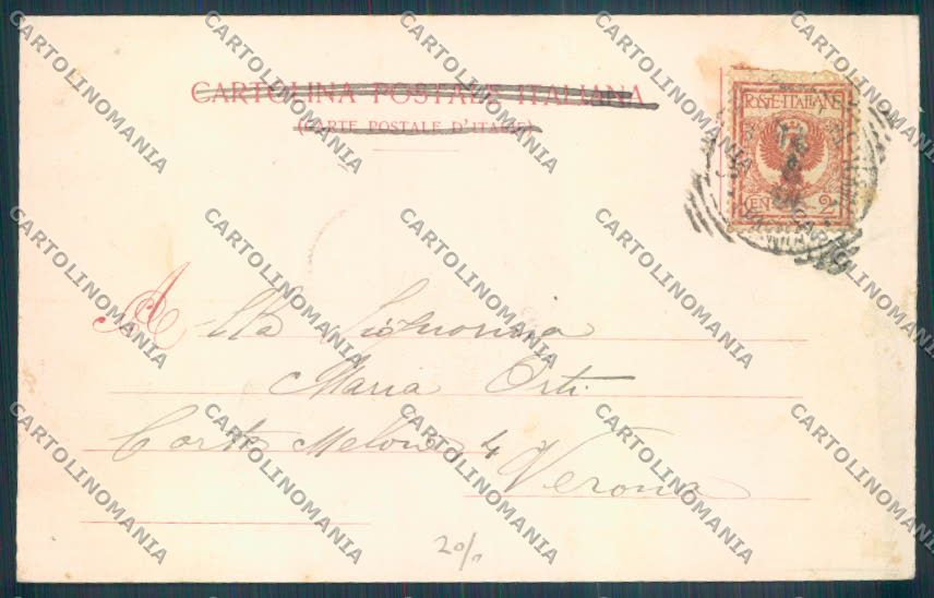 Parma Salsomaggiore Terme cartolina ZT3673 – retro