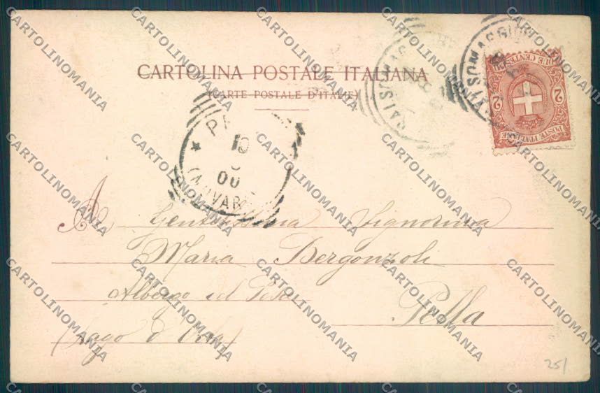 Parma Salsomaggiore Terme cartolina ZT3677 – retro