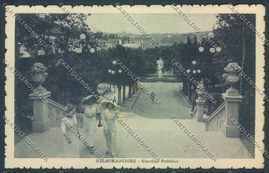 Parma Salsomaggiore Terme PIEGA cartolina ZT3680 – fronte