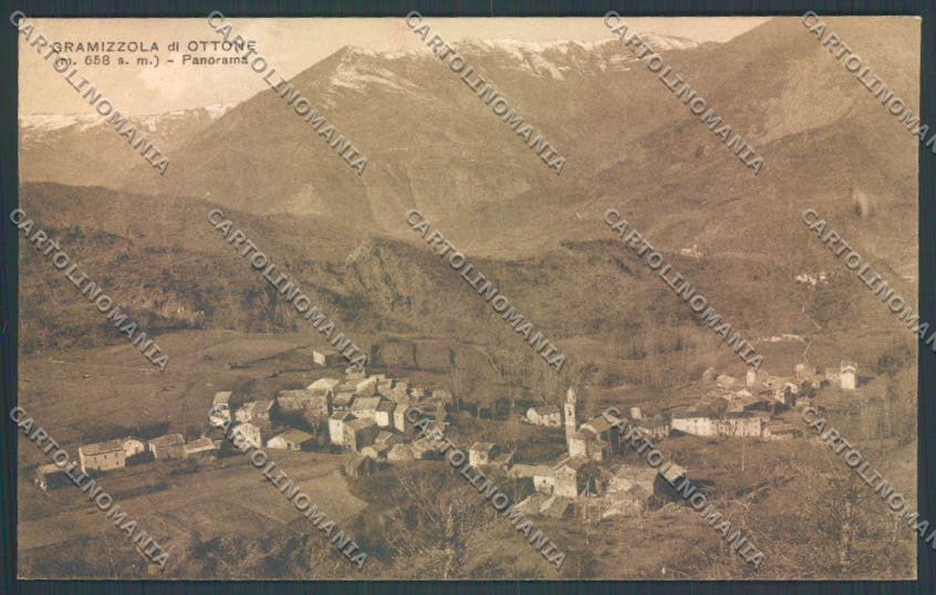Piacenza Ottone Gramizzola cartolina ZT3708 – fronte