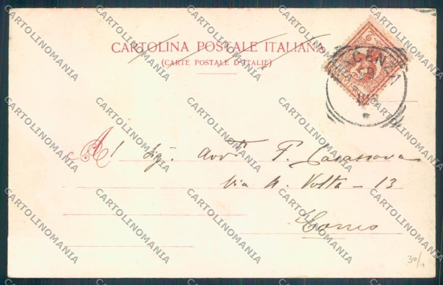 Piacenza Città Caserma cartolina ZT3733 – retro