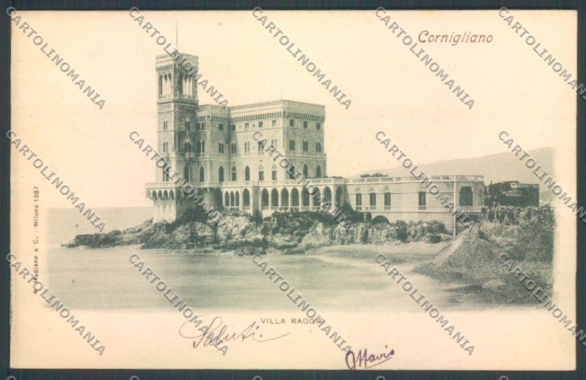 Genova Cornigliano PIEGA cartolina ZT3789 – fronte