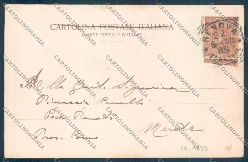 Genova Cornigliano cartolina ZT3790 – retro