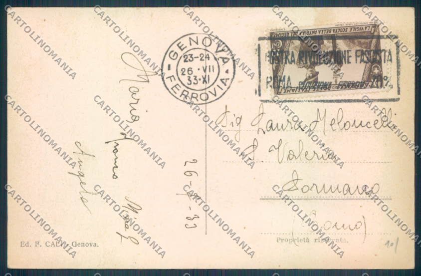Genova Cornigliano cartolina ZT3813 – retro