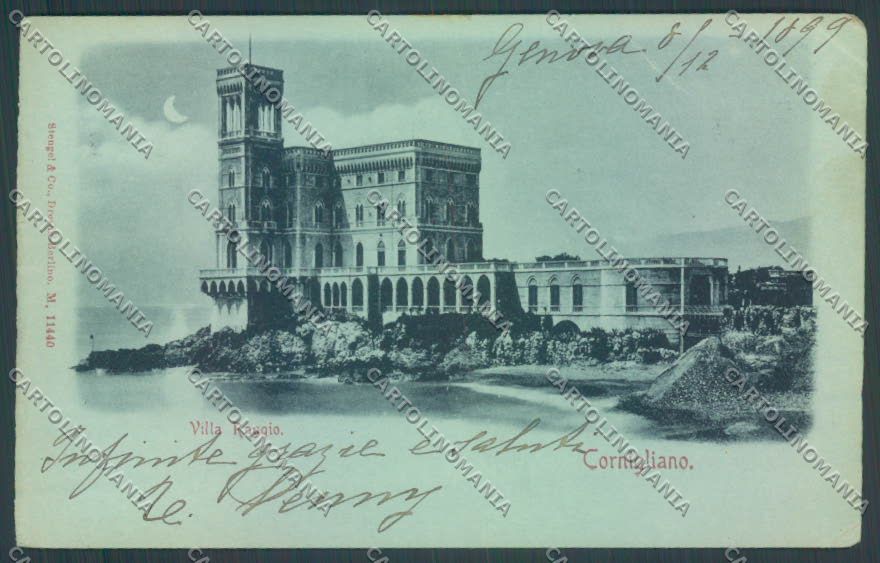 Genova Cornigliano PIEGHE STRAPPINO cartolina ZT3820 – fronte