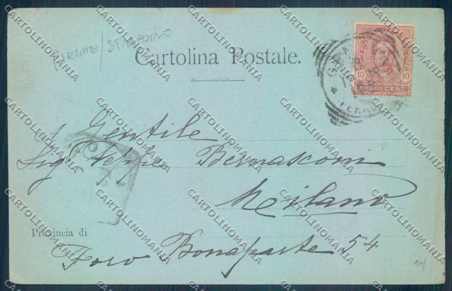 Genova Cornigliano PIEGHE STRAPPINO cartolina ZT3820 – retro