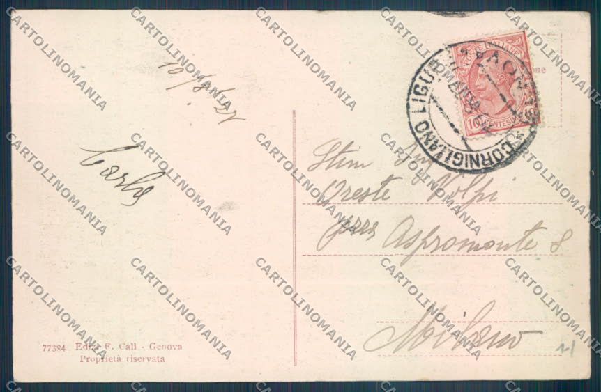 Genova Cornigliano cartolina ZT3822 – retro