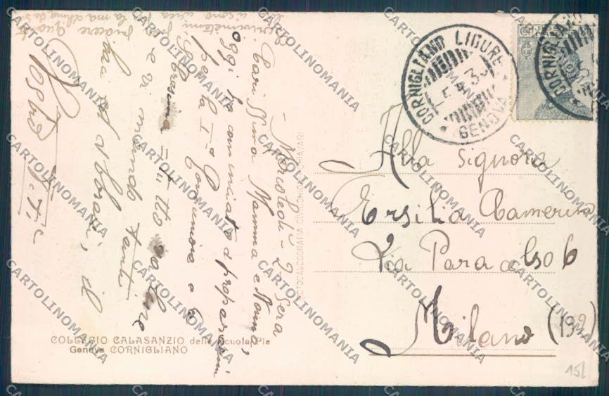 Genova Cornigliano cartolina ZT3831 – retro