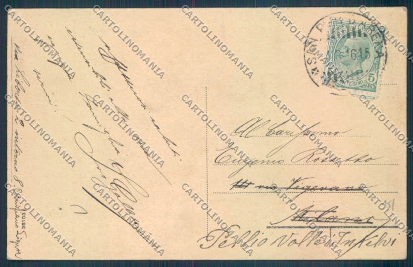 Genova Cornigliano PIEGA cartolina ZT3838 – retro