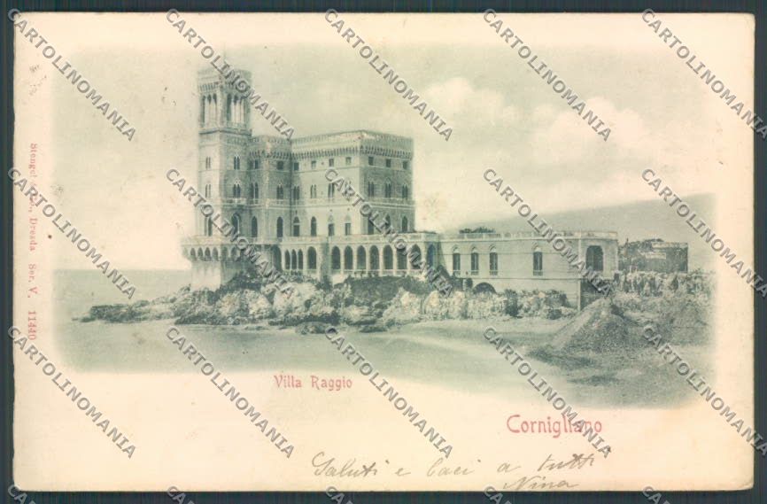 Genova Cornigliano Rilievo cartolina ZT3839 – fronte