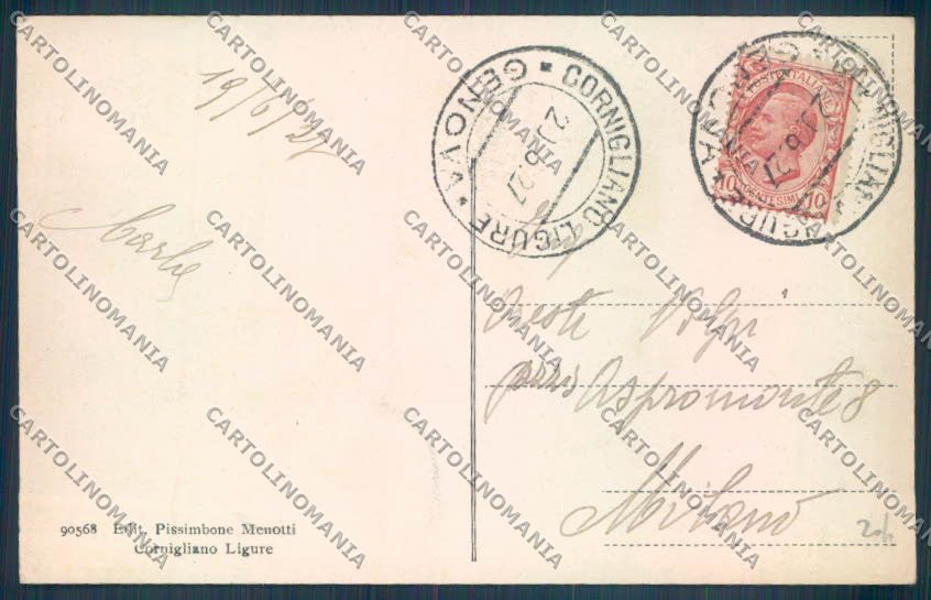 Genova Cornigliano cartolina ZT3846 – retro