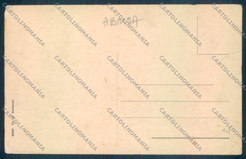 Genova Nervi ABRASA cartolina ZT3852 – retro