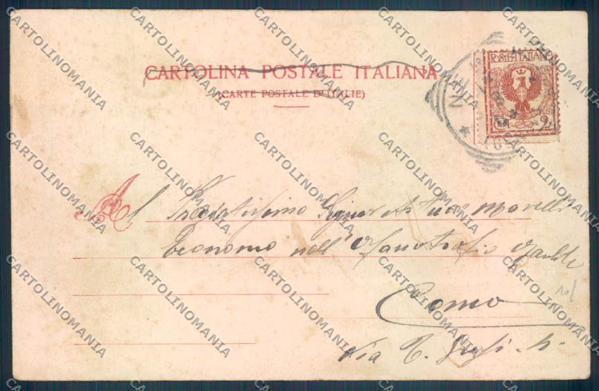 Genova Nervi cartolina ZT3853 – retro