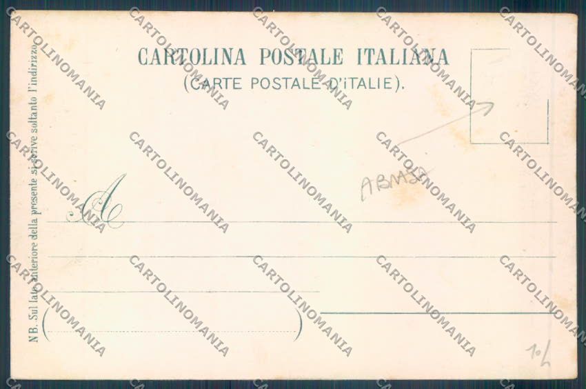 Genova Nervi ABRASA cartolina ZT3854 – retro