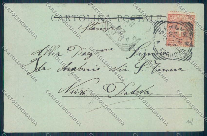 Genova Nervi cartolina ZT3856 – retro