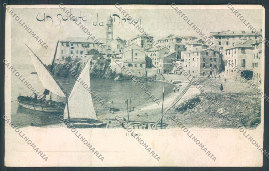 Genova Nervi Saluti da cartolina ZT3858 – fronte