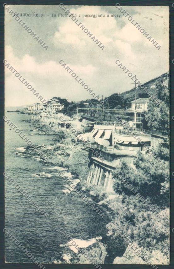 Genova Nervi cartolina ZT3859 – fronte