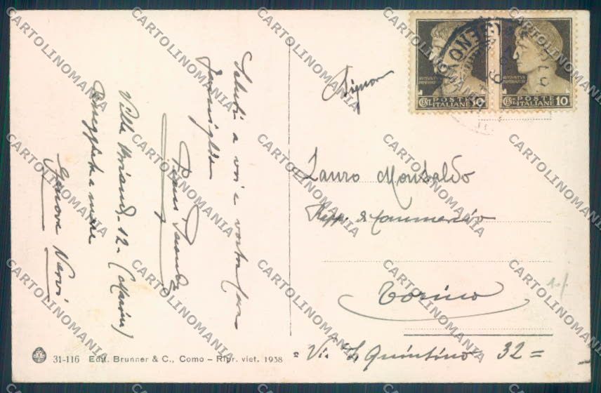 Genova Nervi cartolina ZT3859 – retro