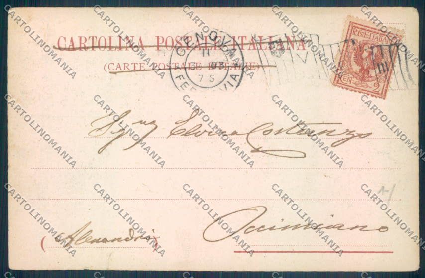 Genova Nervi cartolina ZT3860 – retro