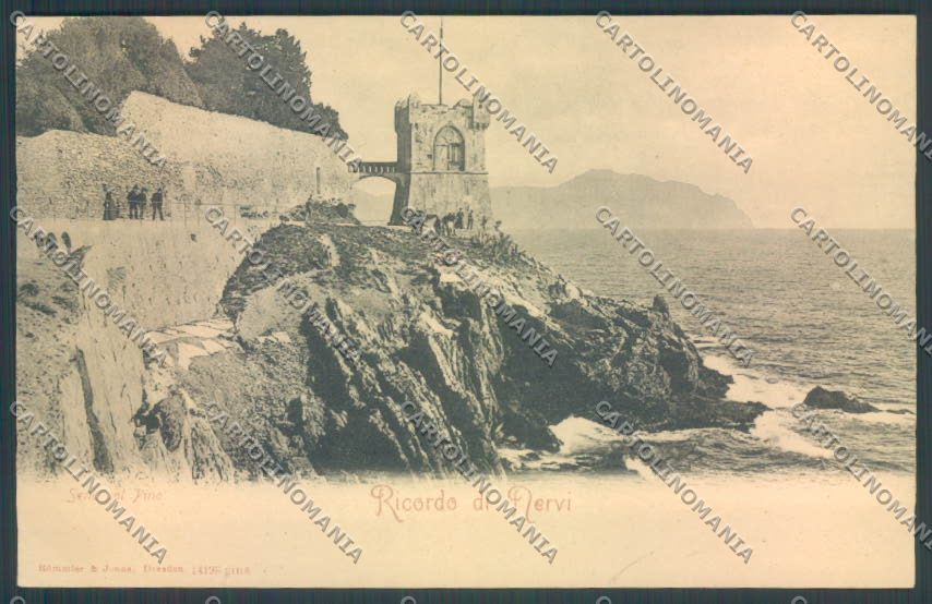 Genova Nervi cartolina ZT3861 – fronte