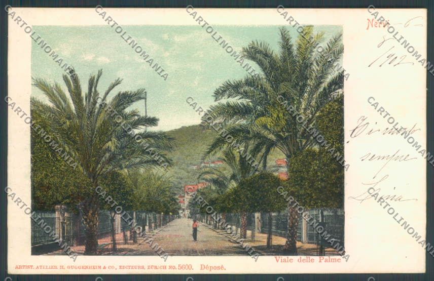 Genova Nervi cartolina ZT3862 – fronte