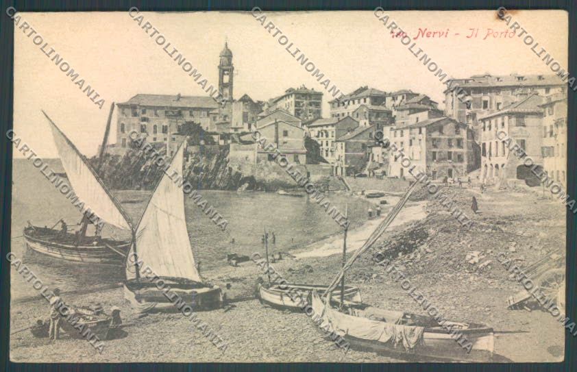 Genova Nervi cartolina ZT3865 – fronte