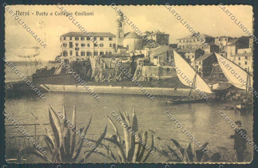 Genova Nervi cartolina ZT3867 – fronte