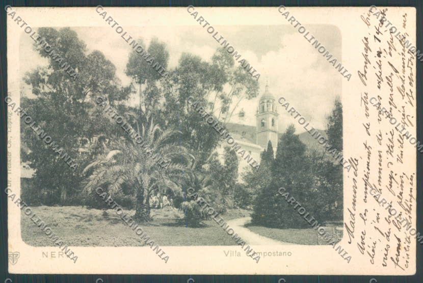 Genova Nervi cartolina ZT3872 – fronte