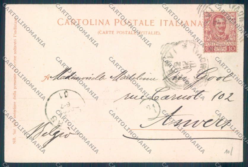 Genova Nervi cartolina ZT3872 – retro