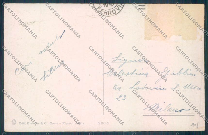Genova Nervi cartolina ZT3873 – retro
