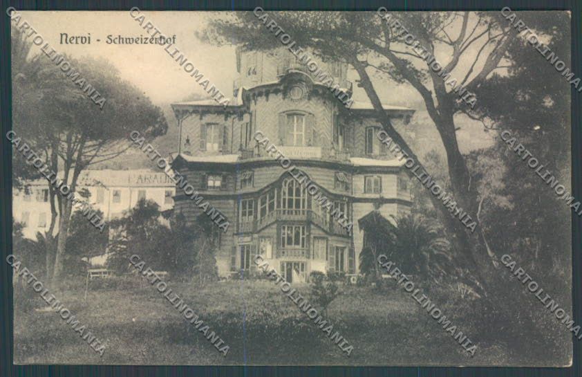 Genova Nervi cartolina ZT3874 – fronte