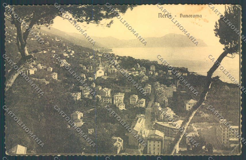 Genova Nervi cartolina ZT3877 – fronte