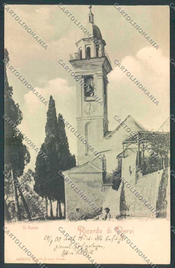Genova Nervi cartolina ZT3879 – fronte